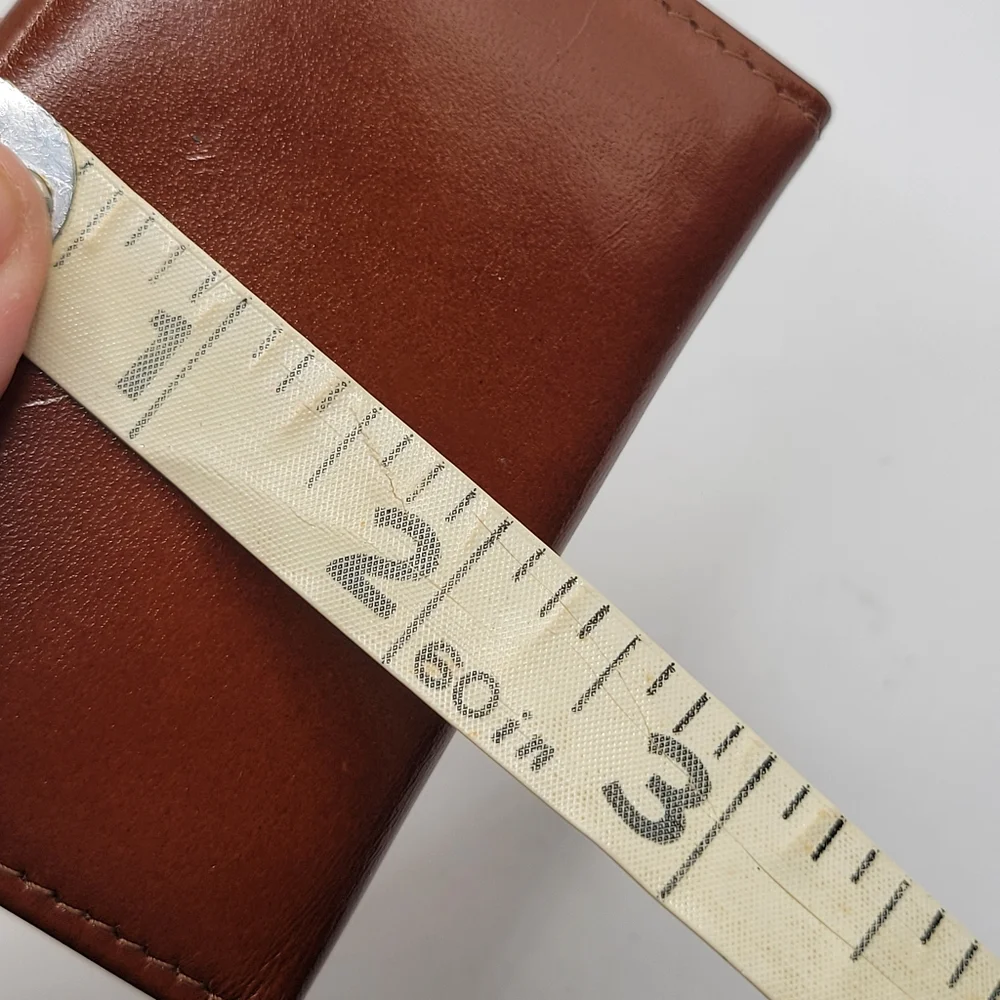 VTG Dior Key Holder Wallet | Brown Cowhide, Gold Logo - Picture 14 of 14